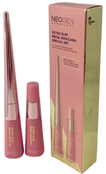 Neogen  Extra Slim Metal Maxicara 0.2oz+Refill 0.2oz Set Black EXP 12/2026