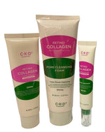 CKD RETINO COLLAGEN PORE CLEANSING FOAM, PEEL OFF MASK, INTENSIVE CREAM 3 PCS