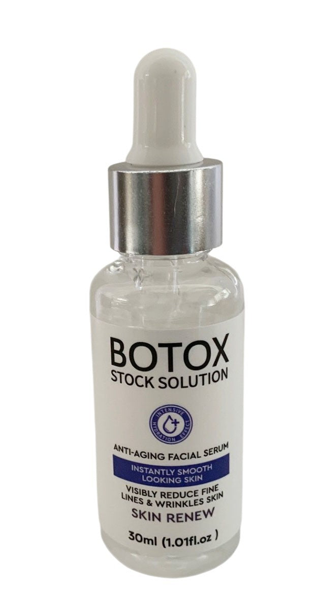 BOT0X STOCK SOLUTION ANTI-AGING FACIAL SERUM REDUCE FINE LINES & WRINKLES 30ml