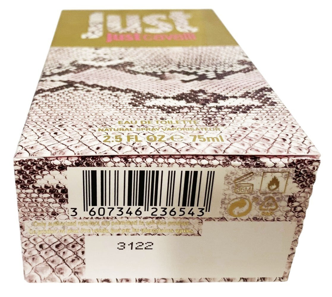 Just Cavalli New by Roberto Cavalli Eau De Toilette Spray 2.5oz Women UNSEALED