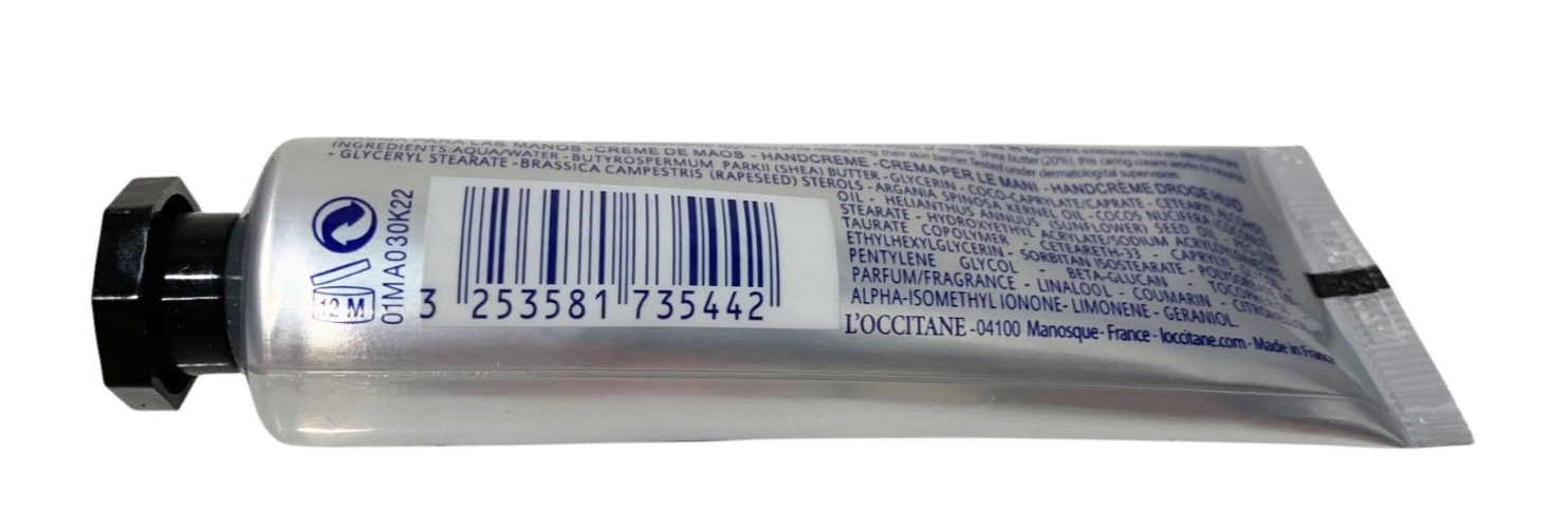 L’Occitane En Provence Shea Butter Hand Cream Dry Skin 30ml/1 oz Set of 2