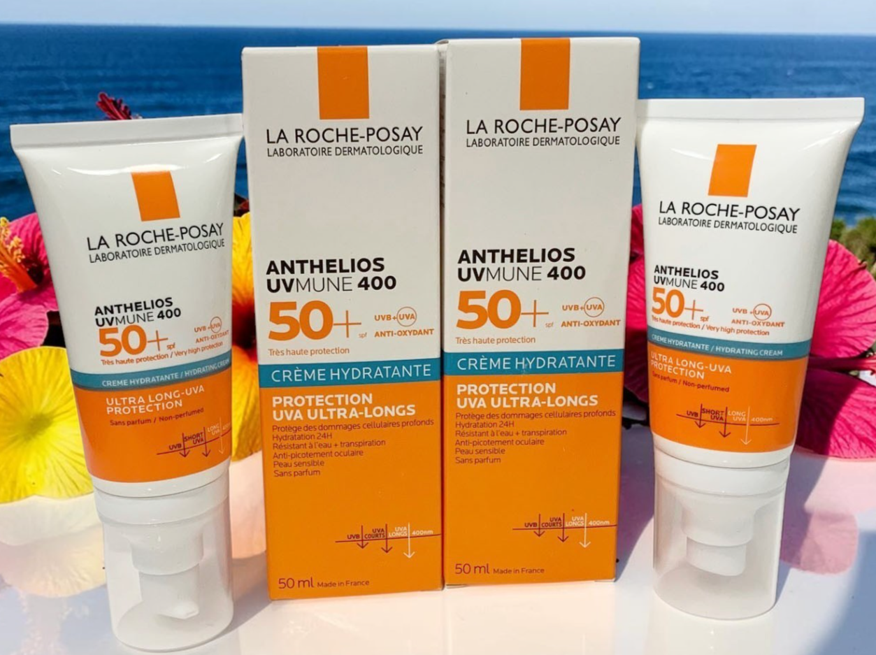 La Roche Posay ANTHELIOS UVMUNE 400 Moisturizing Cream SPF50+50ml-2 SET EX 09/28