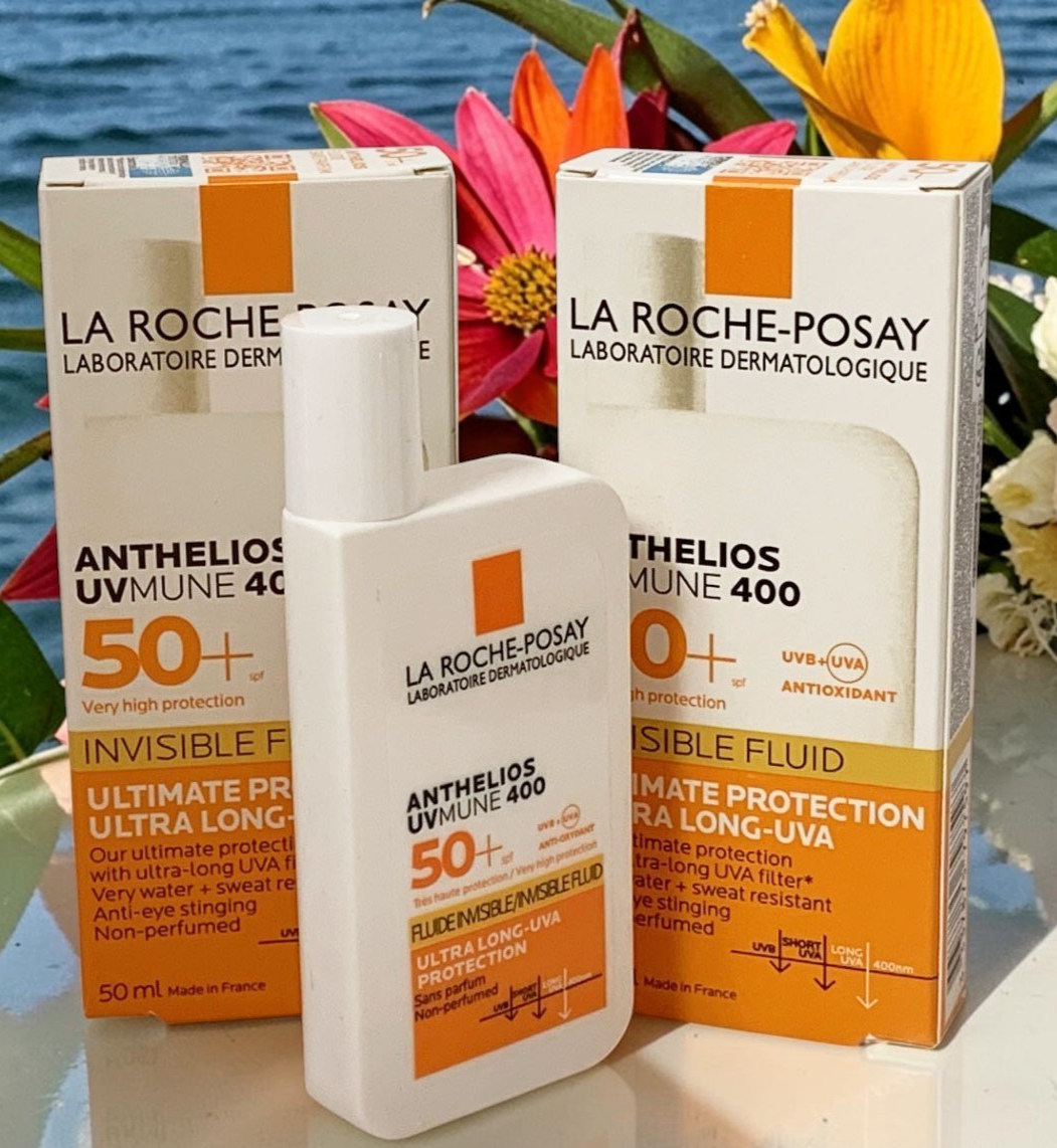 La Roche Posay ANTHELIOS UVmune 400 Invisible Fluid SPF50+ 50ml 2 PACK-EXP 10/28