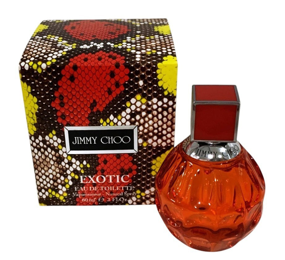 JIMMY CHOO EXOTIC Eau De Toilette Natural Spray 2.0oz/60ml  New in Unsealed Box