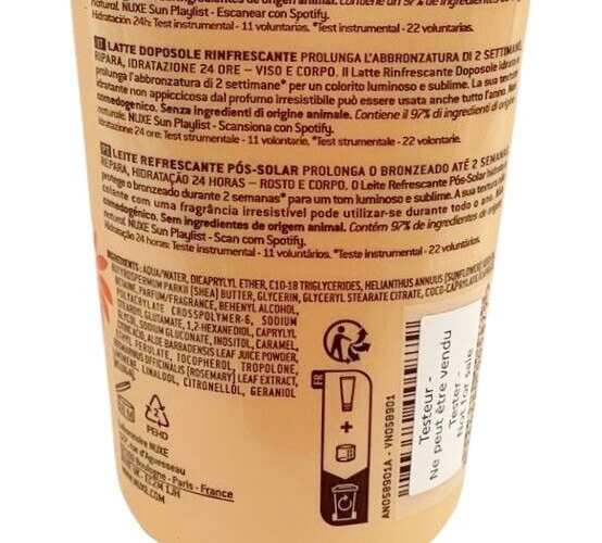 Nuxe Sun Refreshing After-Sun Lotion for Face and Body 200ml/6.7fl/oz SEALED