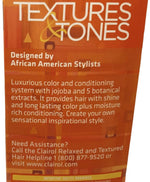 3-Clairol Textures & Tones 1B Silken Black Permanent Hair Color No Ammonia