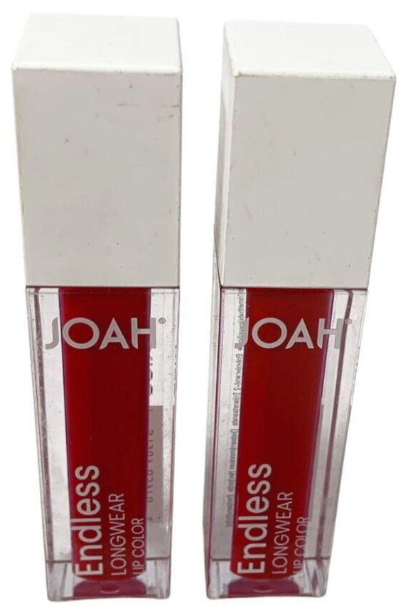 JOAH ENDLESS LONGWEAR LIP COLOR JSLL08 SMOOTHING PACK OF 2
