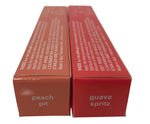 Rhode Peptide Lip Tint 10ml Shea Butter Sheer SET of 2: PEACH PIT & GUAVA SPRITZ