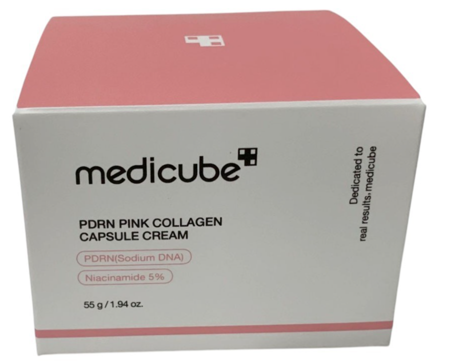 Medicube PDRN Pink Collagen Capsule Cream-Firming, Brightening, Antiaging 1.94oz