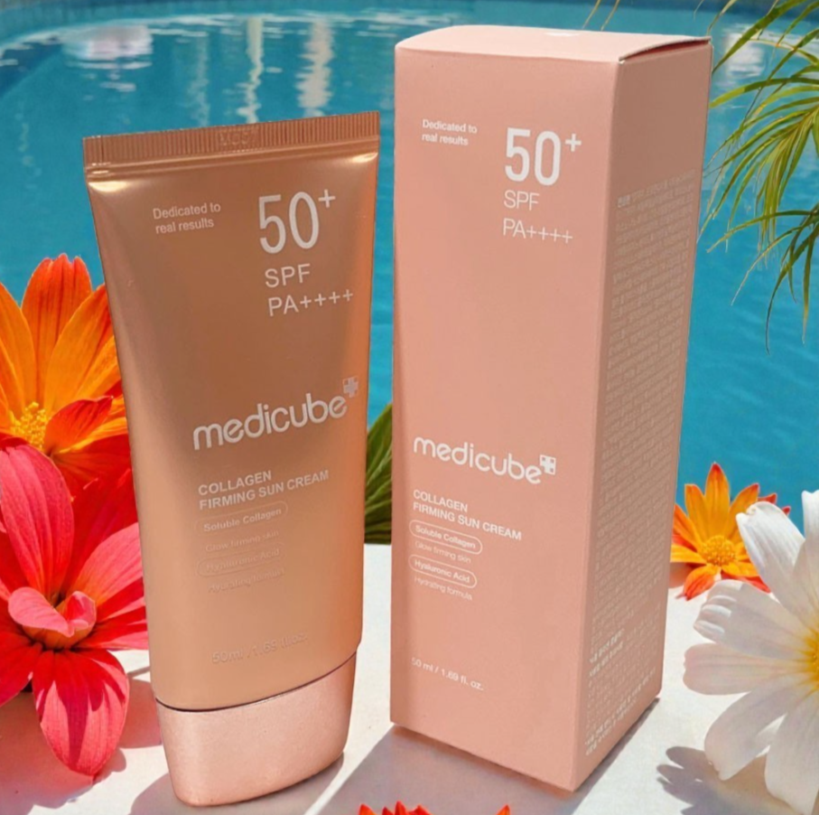 MEDICUBE  Collagen Firming Sun Cream 1.69oz / 50ml SPF50+PA++++ K-BEAUTY