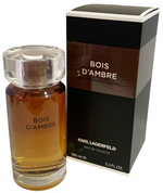 Karl Lagerfeld BOIS D'AMBRE Eau de Toilette Spray for Men 3.3oz NEW UNSEALED BOX