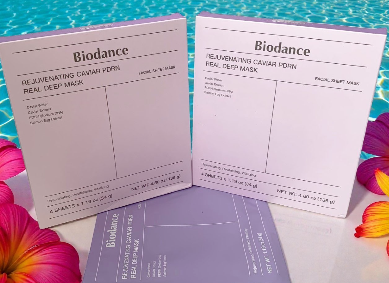 Biodance Rejuvenating Caviar PDRN Real Deep Mask 8 Sheets Korean EXP 09/28