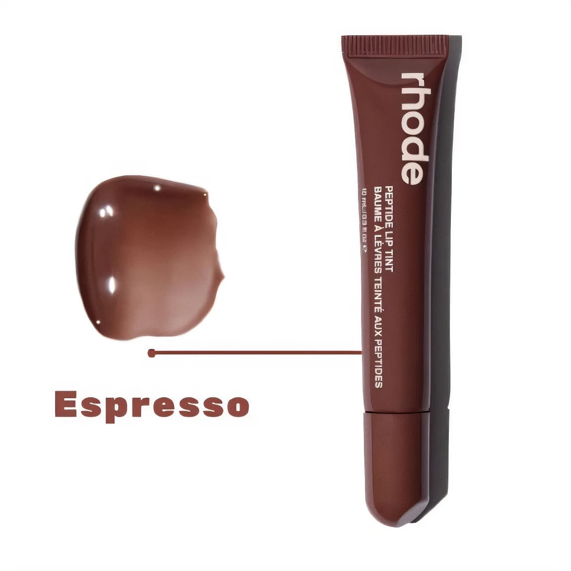 Rhode Peptide Lip Tint  10ml Shea Butter Sheer 3 pcs-Ribbon, Salty Tan, Espresso