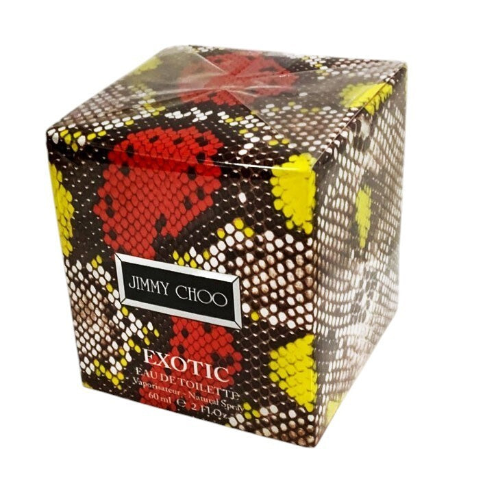 JIMMY CHOO EXOTIC Eau De Toilette Natural Spray 2.0oz/60ml  Authentic Sealed