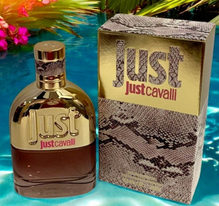 Just Cavalli New by Roberto Cavalli Eau De Toilette Spray 2.5oz Women SEALED BOX