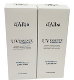 D'ALBA UV ESSENCE VEGAN WATERFULL+SUN CREAM WHITENING & ANTI-WRINKLE BLUE-2PCS