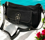 Black Women Vintage Leather Messenger Cross Body Bag Handbag Purse Hobo Satchel