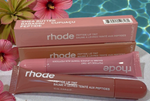 Rhode Peptide Lip Tint 10ml Shea Butter Sheer SET of 2: RIBBON & TOAST