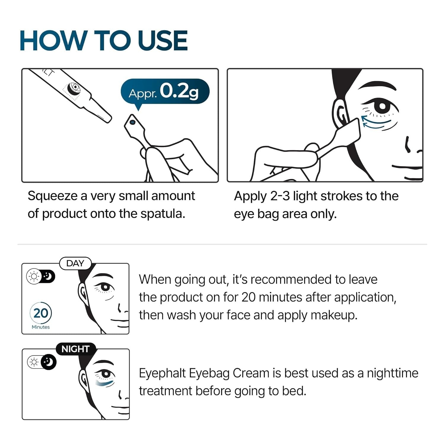 Dr.Melaxin Eyephalt Eyecream for Eyebags Puffiness Wrinkles 10ml  Exp.Date 03/28