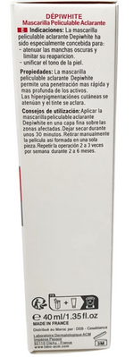 2-ACM Dépiwhite Whitening Peel Off Mask 40ml Fade Brown Spots & Even Skin Tone