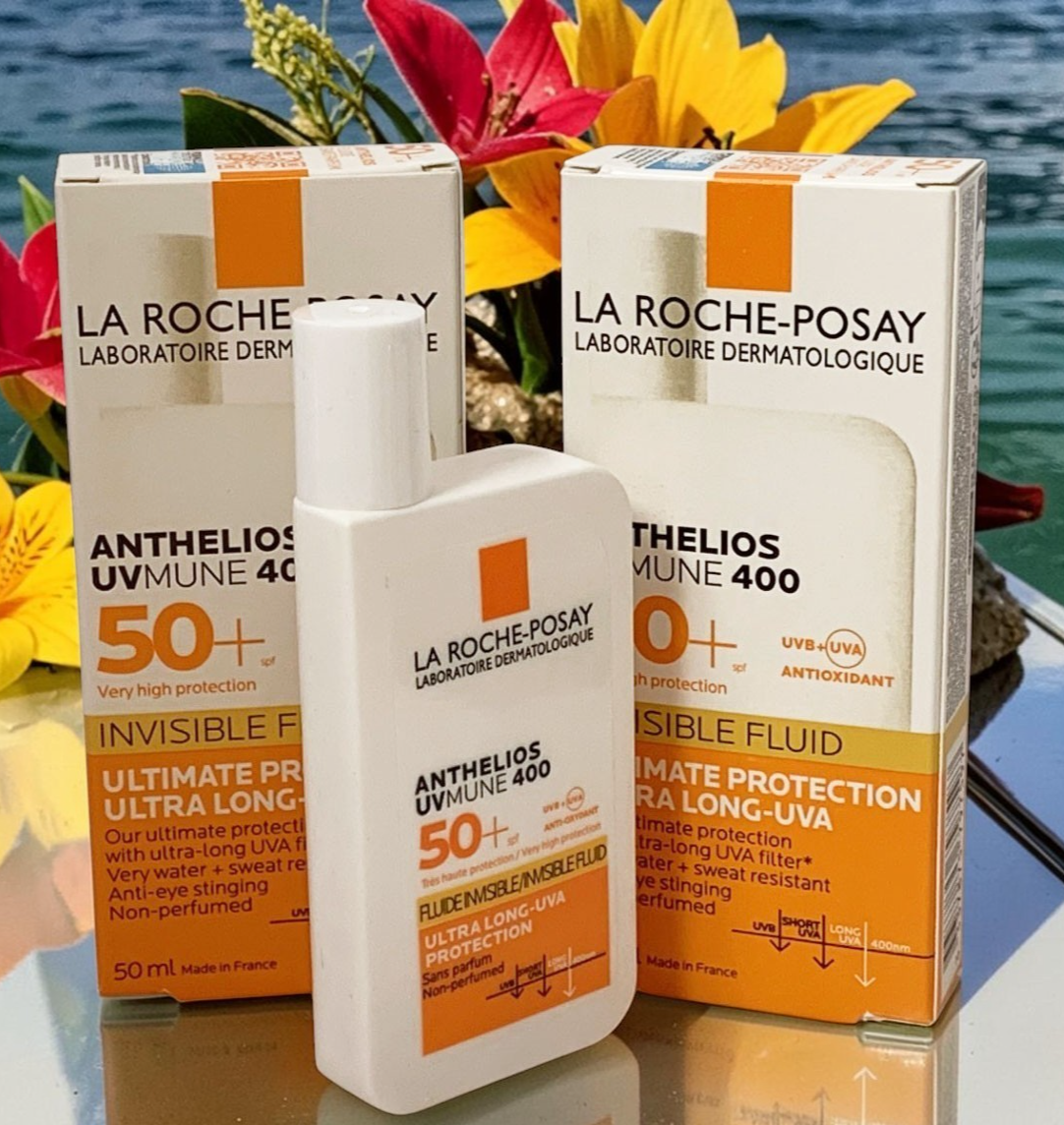 La Roche Posay ANTHELIOS UVmune 400 Invisible Fluid SPF50+ 50ml 2 PACK-EXP 10/28