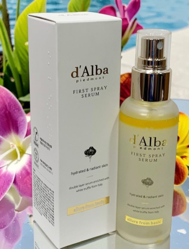 D'ALBA PIEDMONT Italian White Truffle First Spray Serum 3.38oz Sealed Exp 12/28