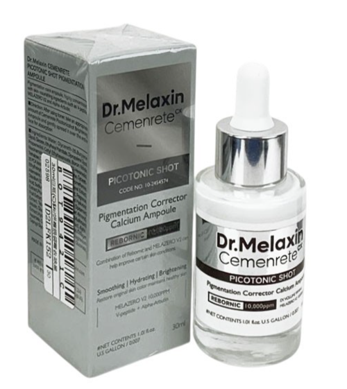 Dr. Melaxin Cemenrete Picotonic Shot Pigmentation Corrector Calcium Ampoule 30ml