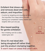 Dr. Melaxin Peel Shot Exfoliant Rice Ampoule 2.7oz/80 ml FRESH EXP. DATE: 8/2028