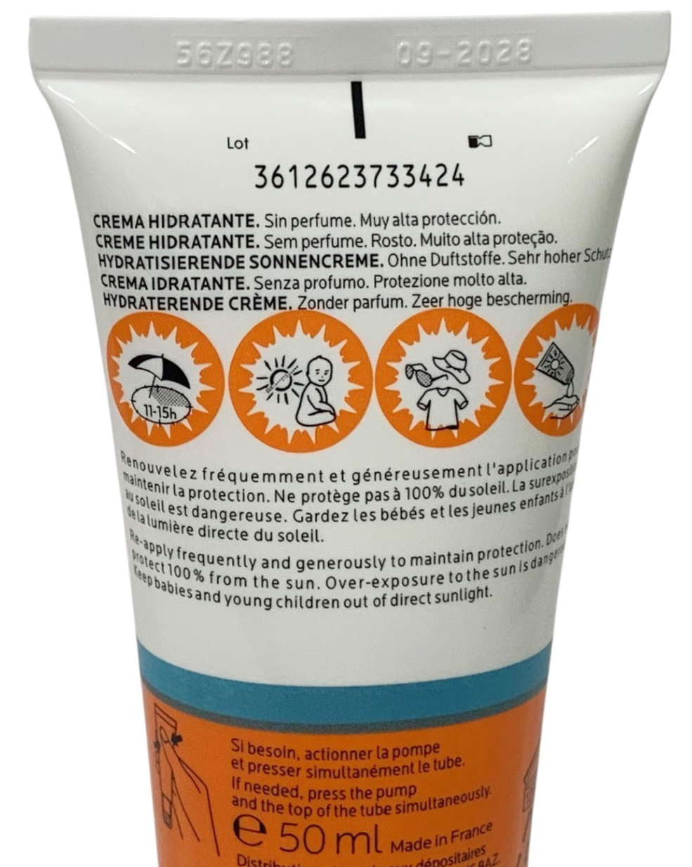 La Roche Posay ANTHELIOS UVMUNE 400 Moisturizing Cream SPF50+PERFUME FREE 50ml