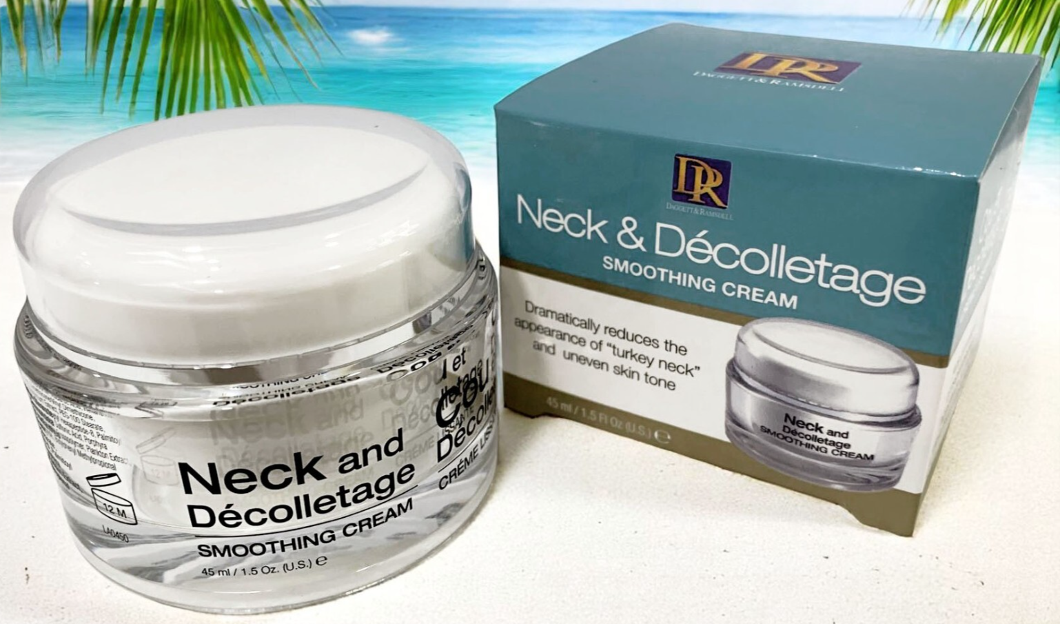 Daggett & Ramsdell NECK & DECOLLETAGE SMOOTHING CREAM Reduces TURKEY NECK 1.5oz