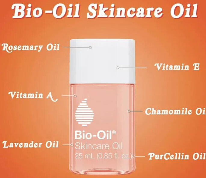3 Pack Bio-Oil Skincare Body Oil Moisturizer Scars & Stretch Marks 0.85oz Each