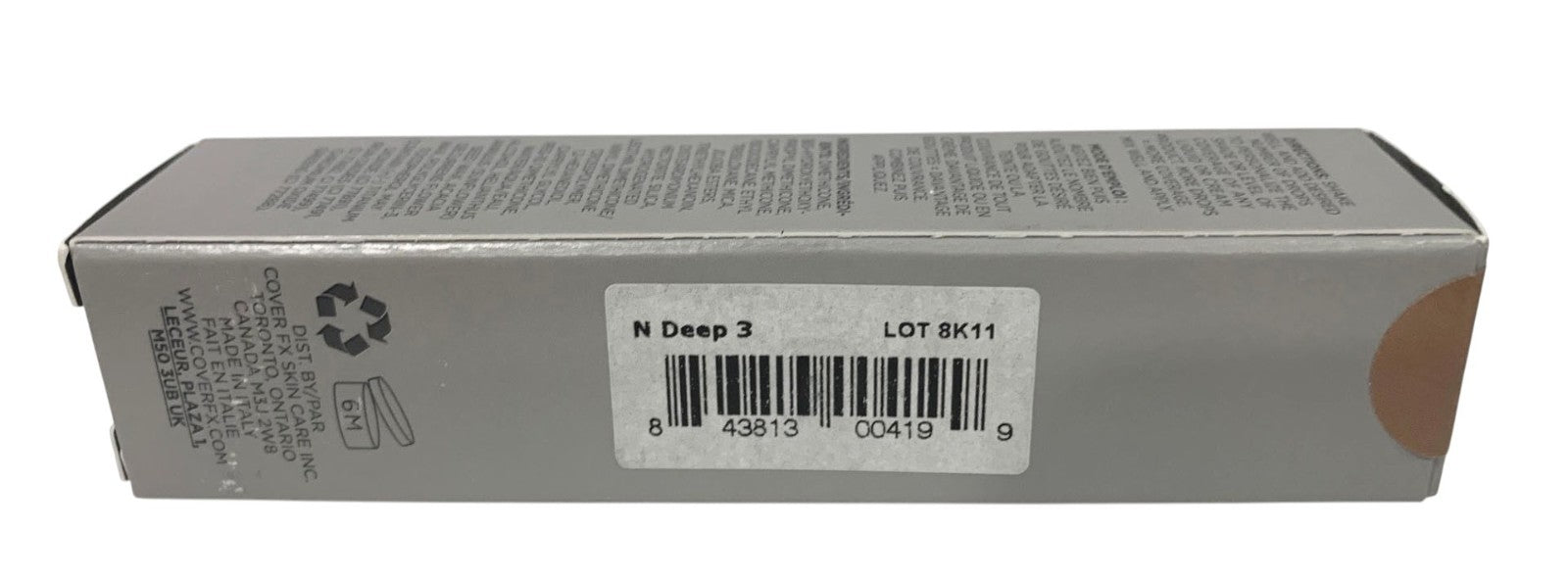 COVER FX Custom Cover Drops - N DEEP 3 - 0.25oz/ 7.5ml New in Box