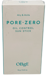 OBgE PORE-ZERO OIL CONTROL Sun Stick for MEN 18g SPF50+PA++++SEALED EXP 02/29