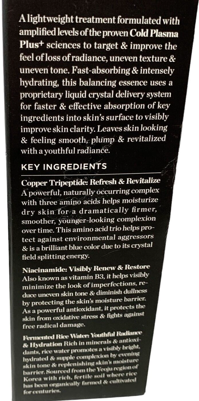 Perricone MD Cold Plasma Plus+ The Essence 4.7 oz/140 ml - New In Box