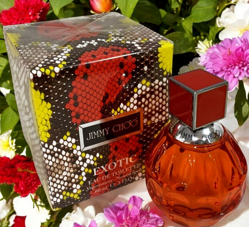 JIMMY CHOO EXOTIC Eau De Toilette Natural Spray 2.0oz/60ml  Authentic Sealed