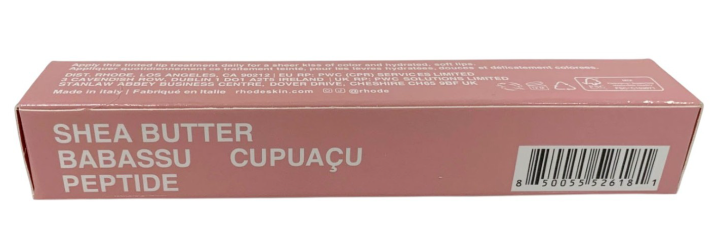 Rhode Peptide Lip Tint  10ml Shea Butter Sheer 3 pcs-Ribbon, Salty Tan, Espresso