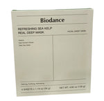 BIODANCE REFRESHING SEA KELP REAL DEEP MASK for Sensitive Skin - 4 Pack