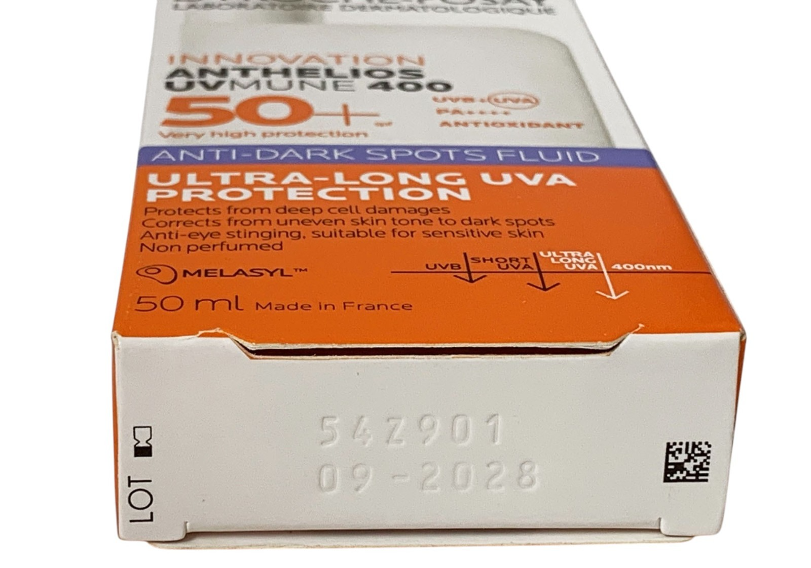 La Roche Posay Anthelios UVMune 400 SPF50+ Anti-Spots Fluid 50ml EXP 09/28