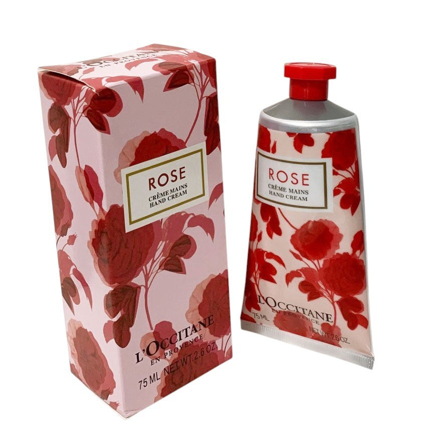L'Occitane En Provence Rose Hand Cream 2.6 oz SET OF 2 NEW IN BOX