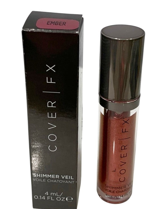 COVER FX SHIMMER VEIL-EMBER  Weightless Cream Shimmer 0.14oz/4ml Made in Italy