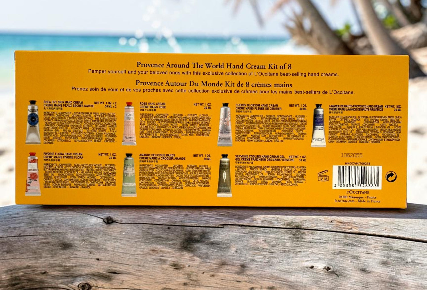 L'Occitane Provence Around the World Hand Cream Kit of 8