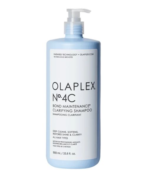 Olaplex No 4C Bond Maintenance Clarifying Shampoo bottle - deep cleansing formula